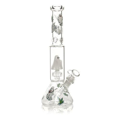 Red Eye Glass 12" Dual Chamber Ghoulish