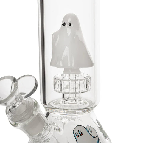 Red Eye Glass 12" Dual Chamber Ghoulish