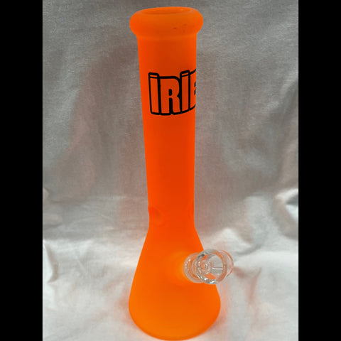 Irie 12” Tall Frosted Day Glow Beaker