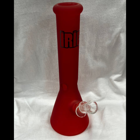 Irie 12” Tall Frosted Day Glow Beaker