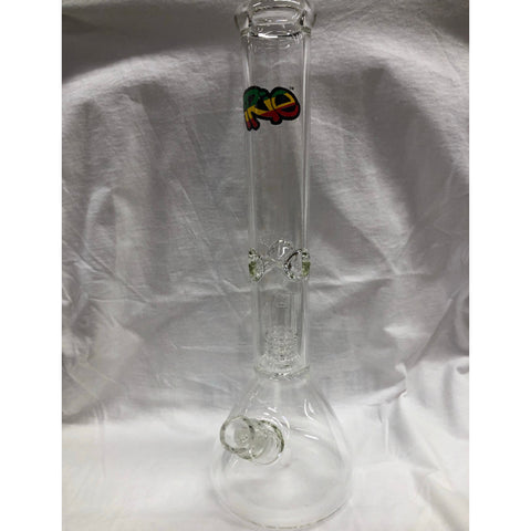 Irie 16" Tall Clear Jammer Dual Chamber Beaker