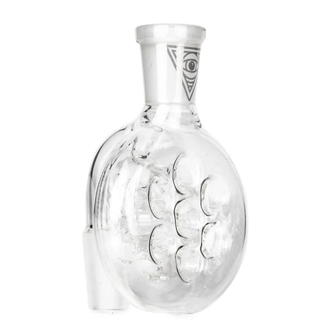 Red Eye Glass 14mm 90 Degree Swiss Dry Catcher