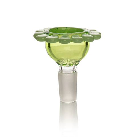 Red Eye Glass 14mm Flower Pull-Out