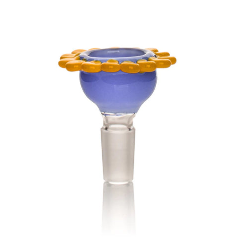 Red Eye Glass 14mm Flower Pull-Out