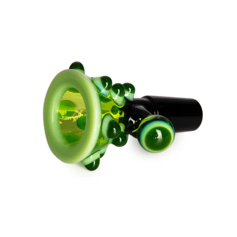 Red Eye Glass 14mm Pop Art Cone Pull-Out