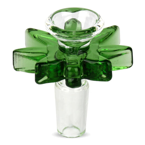 Red Eye Glass 14mm Big Leaf Pull Out Bowl