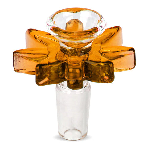 Red Eye Glass 14mm Big Leaf Pull Out Bowl