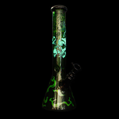 GEAR Premium Creature 15” Glow-in-the-Dark Smoking Skulls