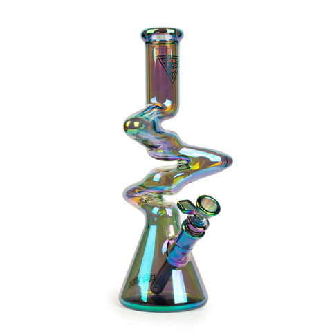 Red Eye Tek 12" Terminator 3-Arm Zag Beaker Base