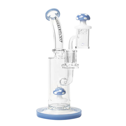 Red Eye Glass 8" Funguy Concentrate Rig Set