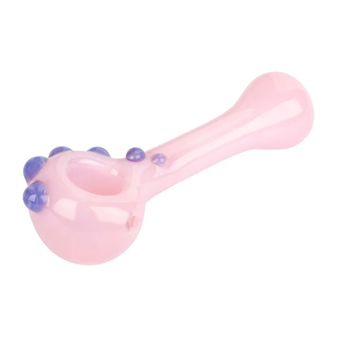 Red Eye Glass 4” Commodore Hand Pipe