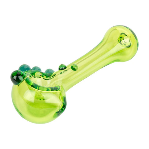 Red Eye Glass 4” Commodore Hand Pipe