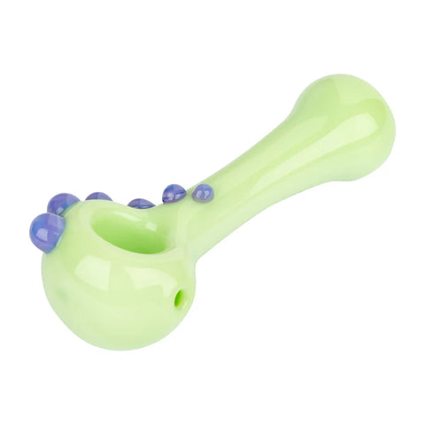 Red Eye Glass 4” Commodore Hand Pipe