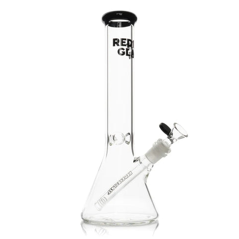 Red Eye Glass 12" Beaker Base Water Pipe