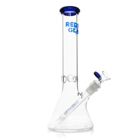 Red Eye Glass 12" Beaker Base Water Pipe
