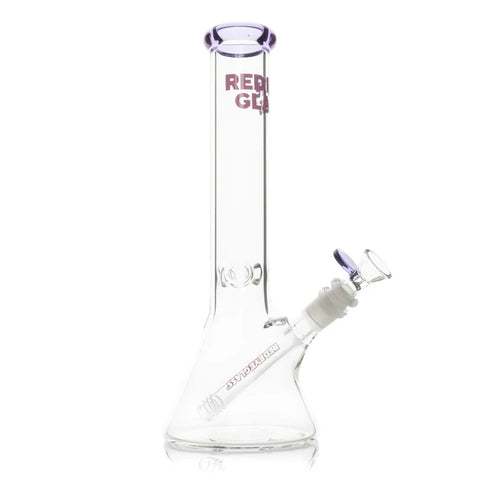 Red Eye Glass 12" Beaker Base Water Pipe