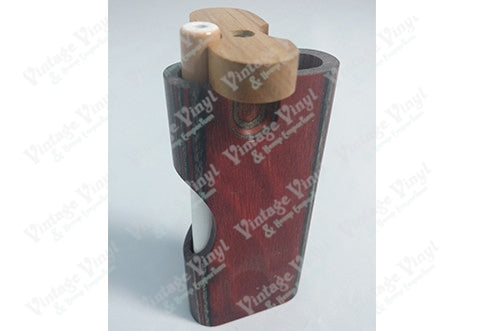 Futo Red and Grey Slotted Wood Regular Dugout