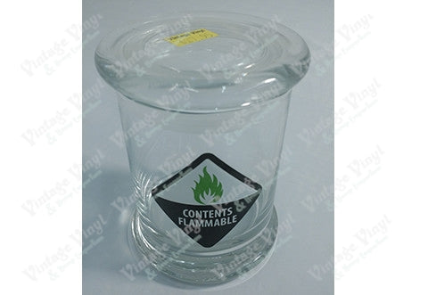 Contents Flammable Glass Jar