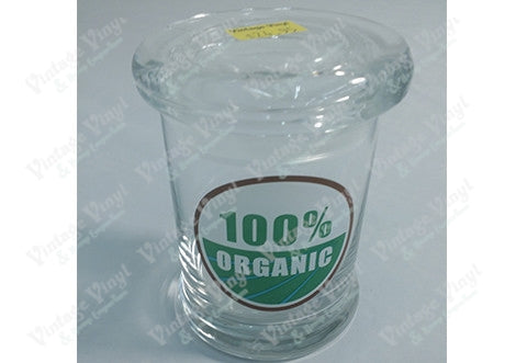 100% Organic Glass Jar