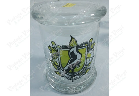 Skunk Crest Glass Jar