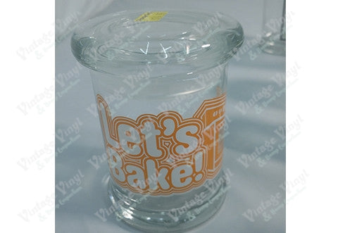 LETS BAKE Glass Jar