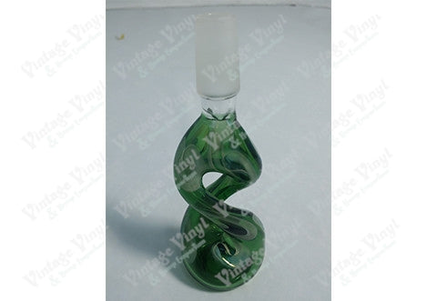 Twisted Green 14mm Bowl
