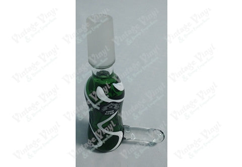 Green And White Swirled 14mm Bowl