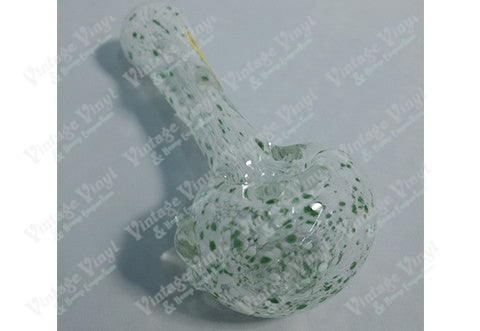 Redbeard White and Green Frit Spoon