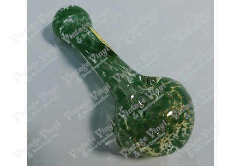 Redbeard Green and Clear Frit Spoon