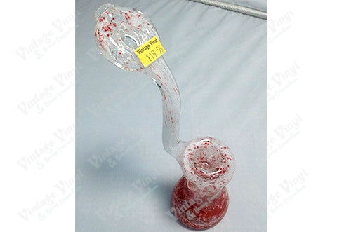 Redbeard Red and White Bubbler Pipe