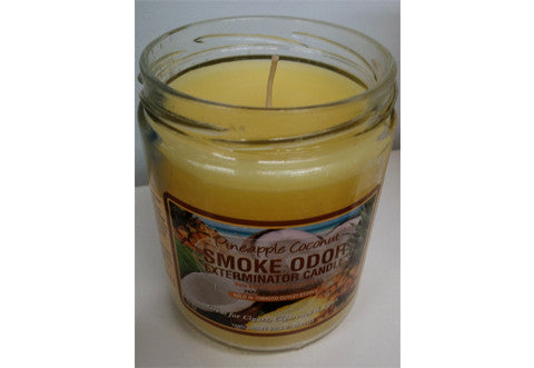 Pineapple Coconut Odor Exterminator Candle
