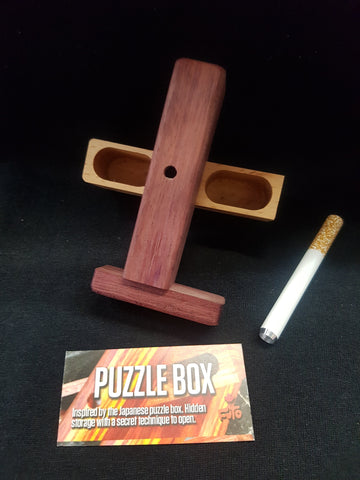 Futo Puzzel Box Wood Dugout