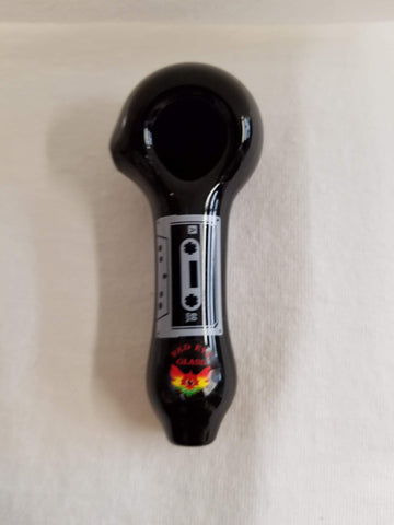 3.5” Monochrome Glass Pipe