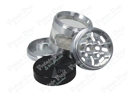 Kannastor Solid Top 2.5" 4 Piece Grinder/Sifter/Storage