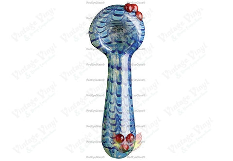 Red Eye Glass 3.25" Zippy Spoon Handpipe