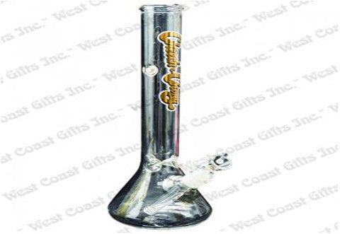 Cheech & Chong Glass 14" Tall Sergeant Standanko Beaker Tube w/14mm Joint