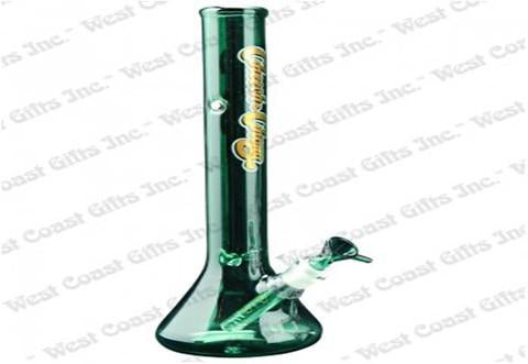 Cheech & Chong Glass 14" Tall Sergeant Standanko Beaker Tube w/14mm Joint