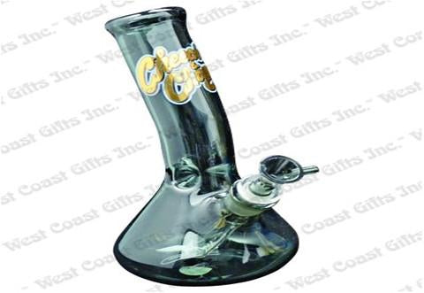 Cheech & Chong Glass 9" Tall Low Rider Laid Back Tube w/14mm Joint