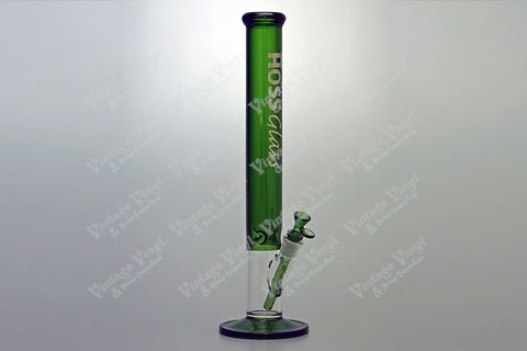 HOSS 18" Colored Straight Tube w/ Window Base