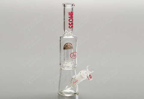 HOSS 7mm Mini Tie-Dye Dome Percolator Bong