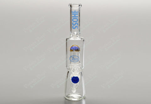 HOSS 7mm Mini Tie-Dye Dome Percolator Bong