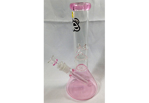 Irie 9.5 Inch Tube w/ Ice Catcher and Honey Comb Perk Bong