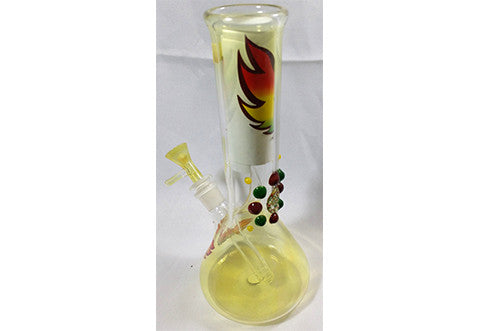 Red Eye 10 Inch Spotted Fumed Beaker