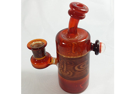 Nish Red With Brown Markings Jonk Colab Mini Bottle Rig