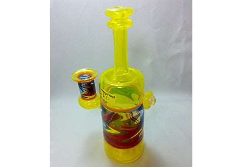 Nish Translucent Yellow Rainbow Bottle Rig