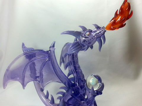 Custom Dragon Clear Purple Dabber Rig