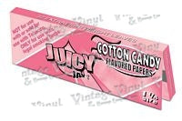 Juicy Jay's Cotton Candy Flavored 1 1/4 Size Rolling Papers