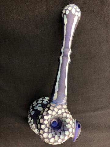 Frosted Glass Bubbler Pipe