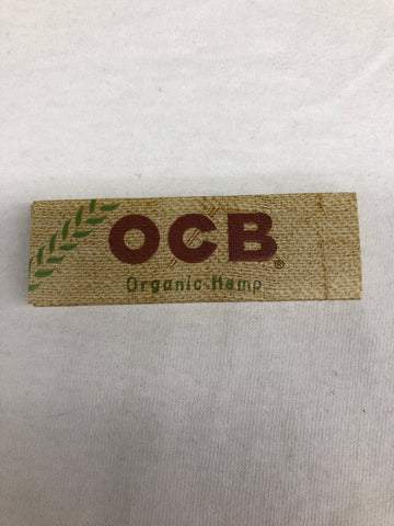OCB Organic Hemp Single Wide Size Papers