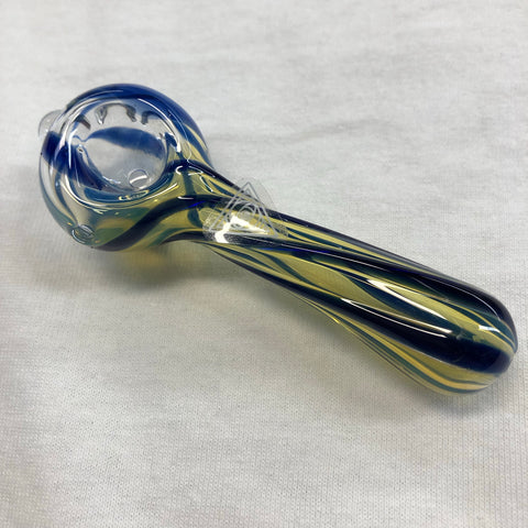 Red Eye Glass 3.25" Nugget Hand Pipe